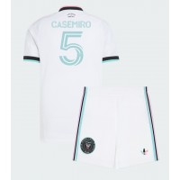 Inter Miami Casemiro #5 Kolmas Peliasu Lasten 2026-27 Lyhythihainen (+ Lyhyet housut)